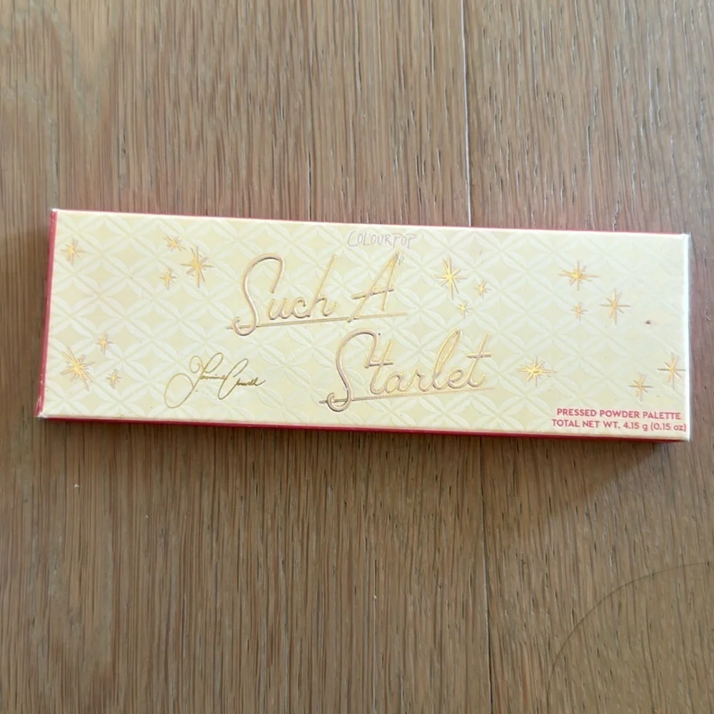 Colourpop such a starlet eyeshadow NIB